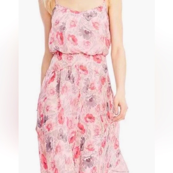 Banana Republic Strappy Vee Midi Dress - Picture 1 of 8
